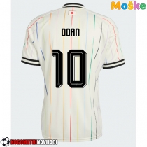 Moške Nogometnih dresov Japonska Ritsu Doan #10 Gostujoči SP 2026 Kratki rokavi
